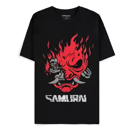 Cyberpunk 2077 Samurai Bandmerch póló termékfotója