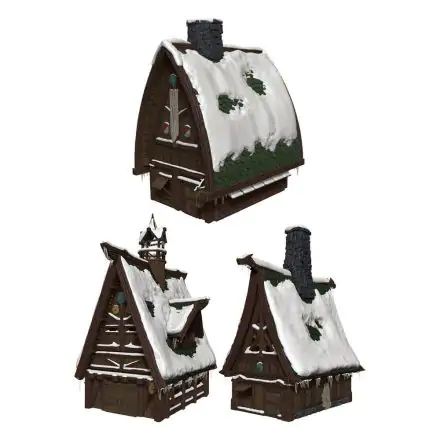 D&D Icons of the Realms Icewind Dale: Rime of the Frostmaiden papercraft Set Ten Towns termékfotó