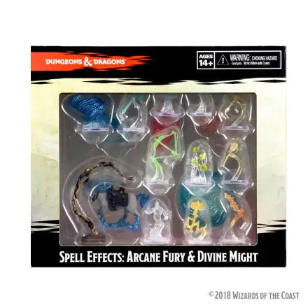 D&D Icons of the Realms Miniatures Spell Effects: Arcane Fury & Divine Might termékfotó