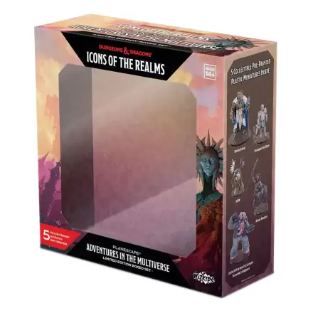 D&D Icons of the Realms: Planescape Prepainted Miniature Adventures in the Multiverse - Limited Edition Boxed Set termékfotója