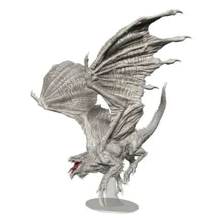 D&D Icons of the Realms prémium Miniature pre-painted felnőtt White Dragon termékfotó