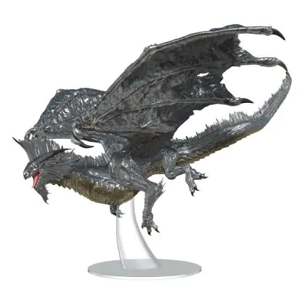 D&D Icons of the Realms Prepainted Miniature Adult Silver  Dragon termékfotó