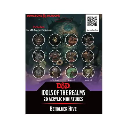 D&D Idols of the Realms 2D Miniatures: Beholder Hive - 2D Set termékfotó