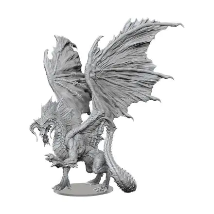 D&D Nolzur's Marvelous Miniatures Unpainted Miniature Adult Black Dragon termékfotó