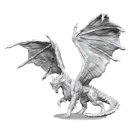 D&D Nolzur's Marvelous Miniatures Unpainted Miniature Adult Blue Dragon termékfotó