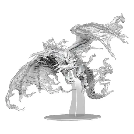 D&D Nolzur's Marvelous Miniatures Unpainted Miniature Adult Blue Shadow Dragon termékfotó