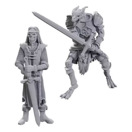 D&D Nolzur's Marvelous Miniatures Unpainted Miniatures 2-Pack 50th Anniversary Skeleton Knights termékfotója