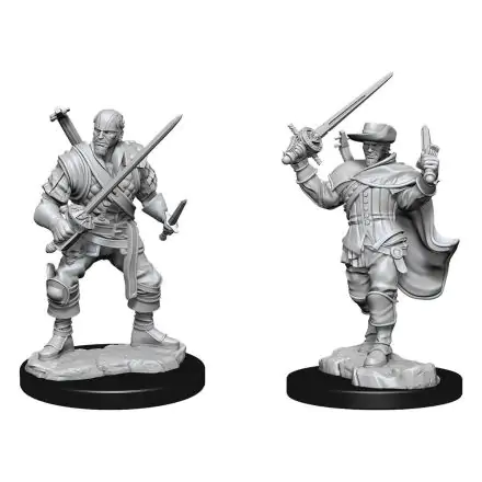 D&D Nolzur's Marvelous Miniatures Unpainted Miniatures Human Bard Male figura termékfotó