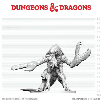 D&D Nolzur's Marvelous Miniatures Mini figura Chuul termékfotó