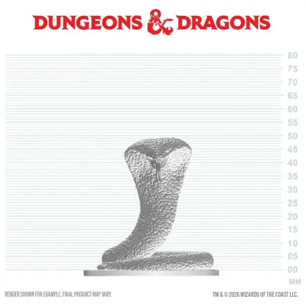 D&D Nolzur's Marvelous Miniatures Mini figura Polar Serpent termékfotó