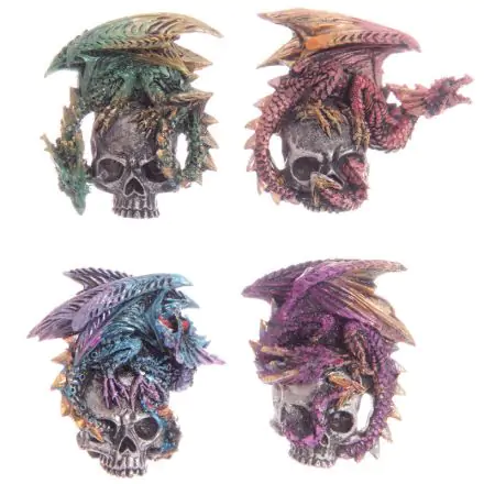 Dark Legends Ezüst Skull Dragon válogatás hűtőmágnes termékfotó