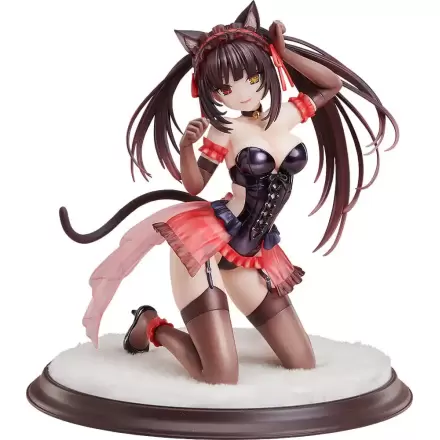 Date A Live 1/7 Kurumi Tokisaki Cat Ears Ver. szobor figura 17 cm termékfotója