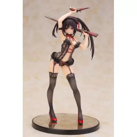 Date A Live 1/7 Kurumi Tokisaki Lingerie Ver. Black Special Edition szobor figura 24 cm termékfotója