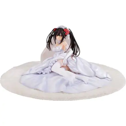 Date A Live 1/7 Light Novel Edition Kurumi Tokisaki: Wedding Dress Ver. PVC szobor figura 13 cm termékfotó