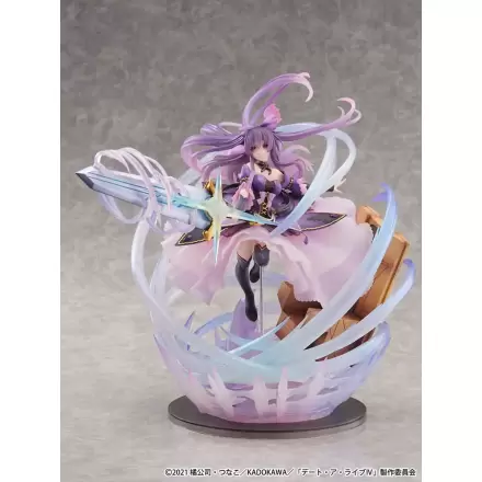 Date A Live IV SHIBUYA SCRAMBLE FIGURE 1/6 Tohka Yatogami hercegnő Amethyst Dress Ver. PVC szobor figura 32 cm termékfotója