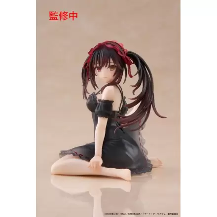 Date A Live V Desktop Cute figura Kurumi Tokisaki Nightwear Ver. PVC szobor figura 13 cm termékfotója