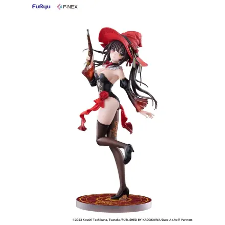 Date A Live V F:Nex 1/7 Kurumi Tokisaki Witch Style ver. PVC figura 25 cm termékfotó