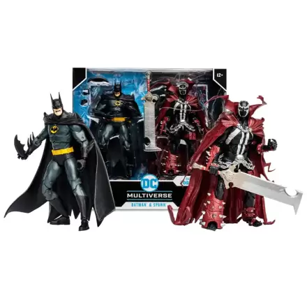 DC Collector Batman & Spawn 2 db-os akciófigura csomag 18 cm termékfotó