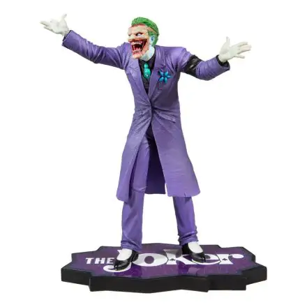 DC Comics 1/10 The Joker Purple Craze: The Joker by Greg Capullo szobor figura 18 cm termékfotója