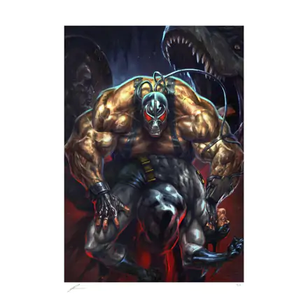 DC Comics Art Print Bane: The Man Who Broke the Bat 46 x 61 cm - keretezetlen vászonkép termékfotó