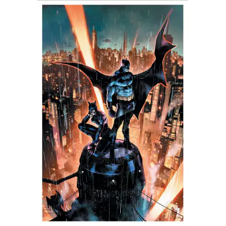 DC Comics Art Print Batman & Catwoman 41 x 61 cm - keretezetlen vászonkép termékfotó