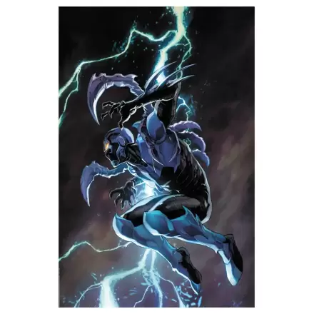 DC Comics Art Print Blue Beetle 41 x 61 cm - keretezetlen vászonkép termékfotó