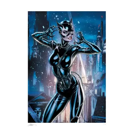 DC Comics Art Print Catwoman 80th Anniversary: Batman Returns 46 x 61 cm - keretezetlen vászonkép termékfotó