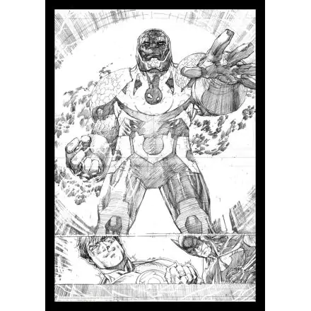 DC Comics Art Print Darkseid Comic Book Art Print 42 x 30 cm termékfotó