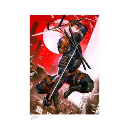 DC Comics Art Print Deathstroke 46 x 61 cm keretezetlen vászonkép termékfotó