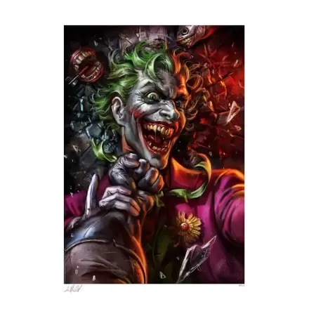 DC Comics Art Print Eternal Enemies: The Joker vs Batman 46 x 61 cm - keretezetlen vászonkép termékfotó