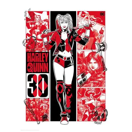 DC Comics Art Print Harley Quinn 30th Anniversary Limitált kiadás 42 x 30 cm termékfotó