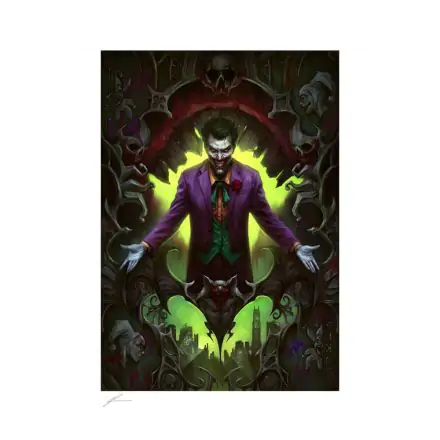 DC Comics Art Print The Joker: Wild Card 46 x 61 cm - keret nélküli vászonkép termékfotó