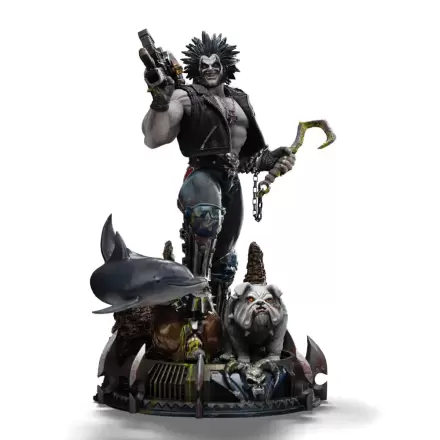 DC Comics Art Scale 1/10 Lobo Unleashed szobor figura 24 cm termékfotó