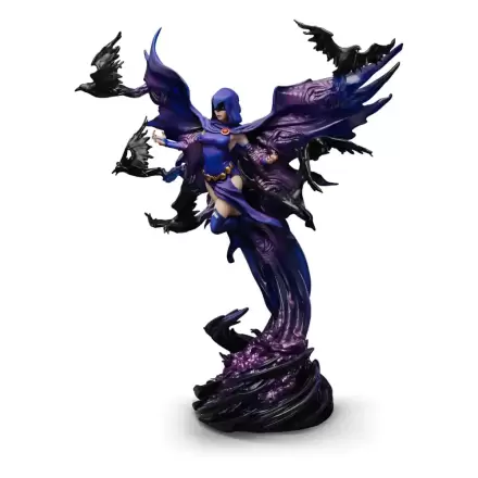 DC Comics Art Scale 1/10 Teen Titans Raven szobor figura 32 cm termékfotója