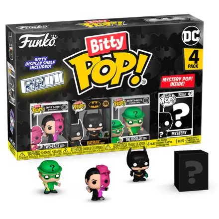 DC Comics Batman 85th Anniversary Funko Bitty POP 4 db-os figura csomag Two-Face termékfotója