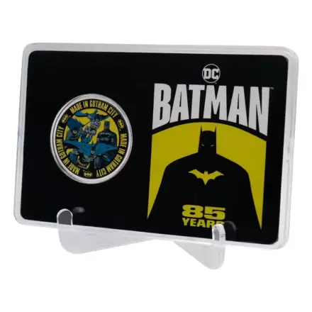 DC Comics Sammelmünze Batman 85th Anniversary Limited Edition termékfotója