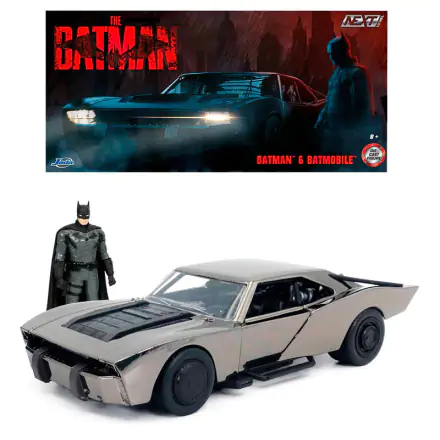 DC Comics Batman Batmobile jármű + Batman figura 1:24 termékfotó