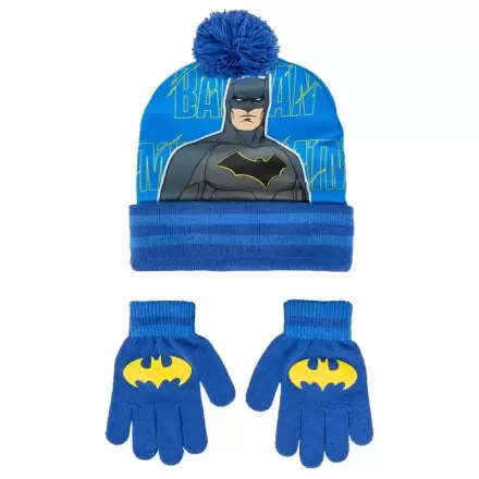 DC Comics Batman sapka és kesztyű csomag termékfotó