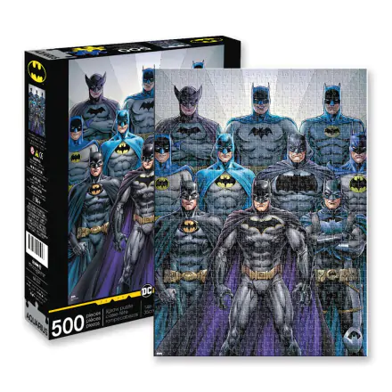 DC Comics Batman Suits puzzle (500 darab) termékfotó