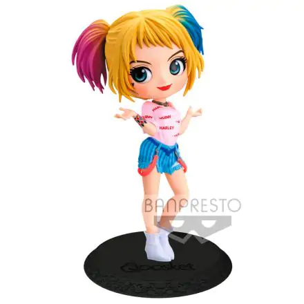 DC Comics Brids of Prey Harley Quinn vol. 3 Q Posket ver. B figura 14cm termékfotó