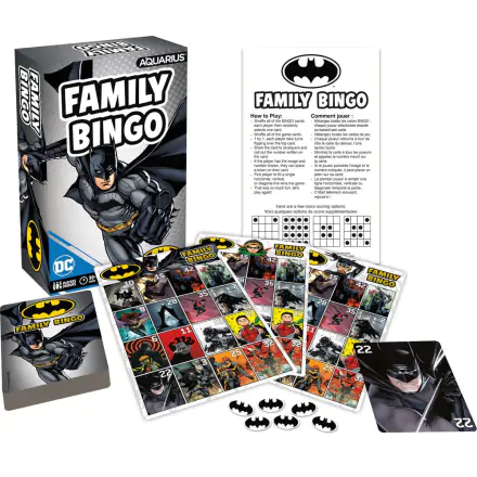 DC Comics Family Bingo Batman Angol nyelvű társasjáték termékfotója
