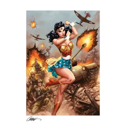 DC Comics Fine Art Print Wonder Woman #750: WWII 46 x 61 cm termékfotó