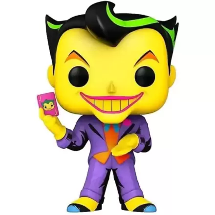 DC Comics Funko POP! Heroes Vinyl figura Joker (Black Light) 9 cm termékfotója