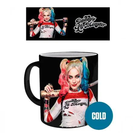 DC Comics Harley Quinn Daddys Lil Monster hőre változó bögre termékfotó