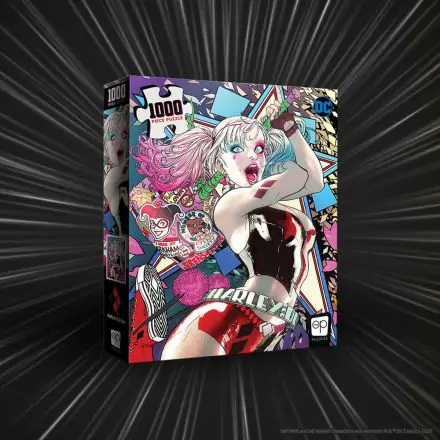 DC Comics Harley Quinn Die Laughing puzzle (1000 darab) termékfotó