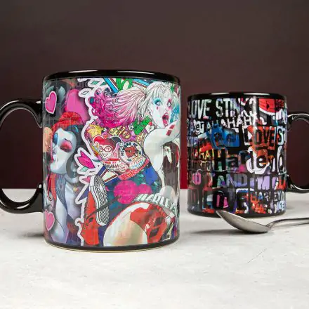DC Comics Harley Quinn hőre változó bögre termékfotó