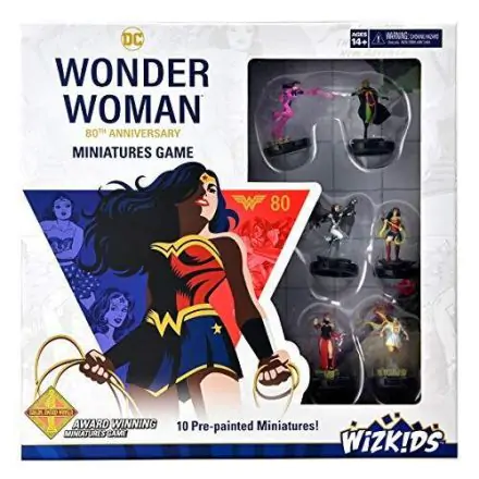 DC Comics HeroClix Battlegrounds: Wonder Woman 80th Évforduló Angol nyelvű termékfotó