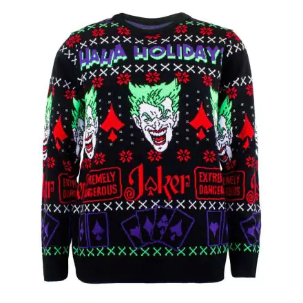 DC Comics Joker - HaHa Holidays karácsonyi belebújós pulóver termékfotója