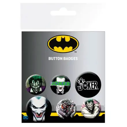DC Comics Joker kitűző csomag termékfotó