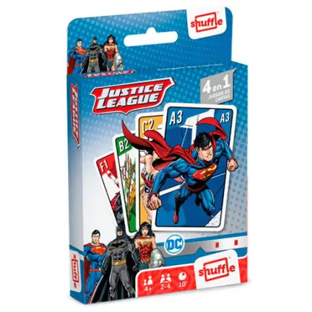 DC Comics Justice League 4 in 1 kártyajáték termékfotó